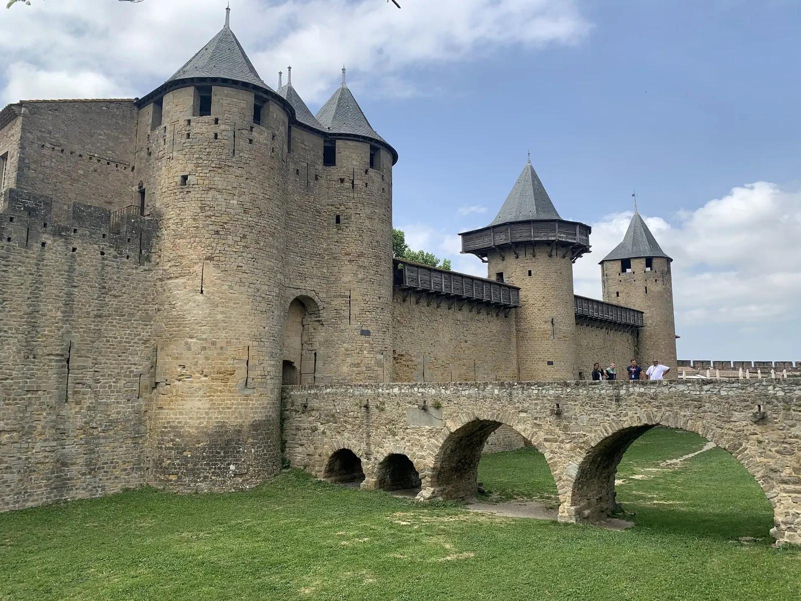 Château Comtal in der Cité de Carcassonne