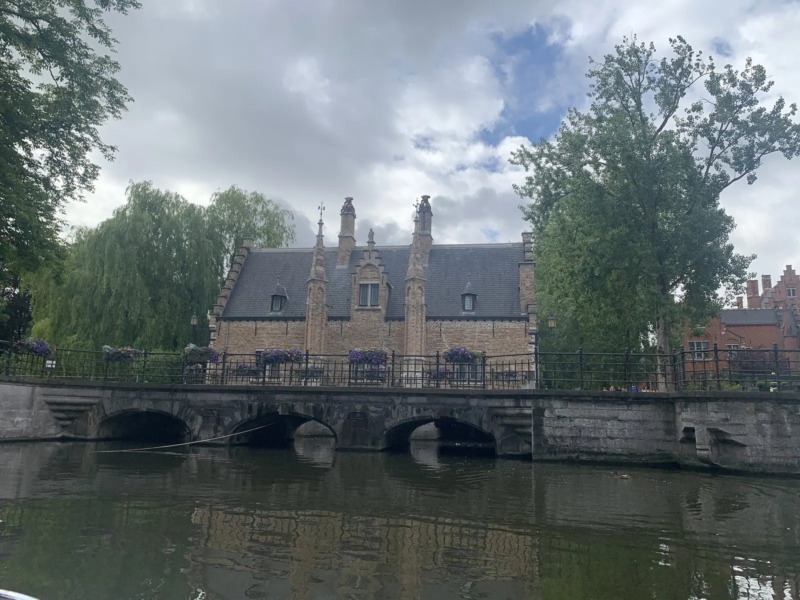 Gracht am Beginenhof von Brügge