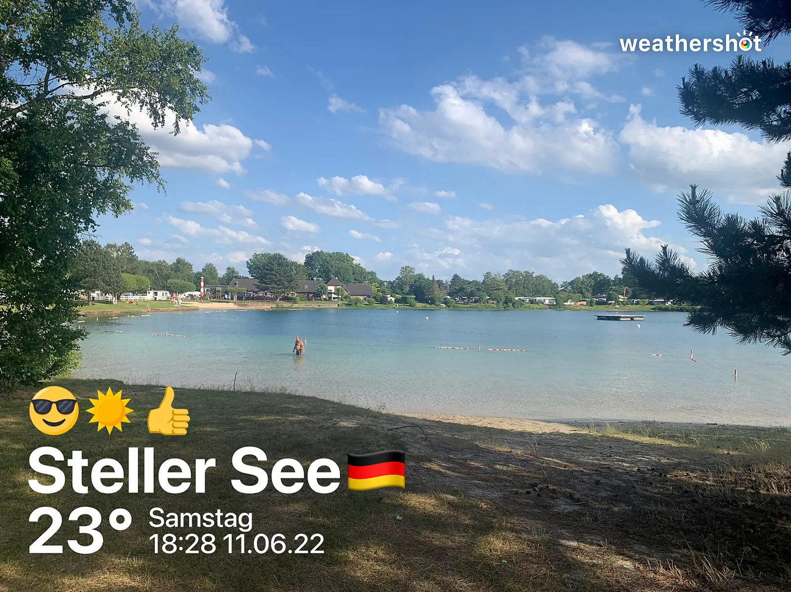 Steller See bei Stuhr als letzter Campingstopp