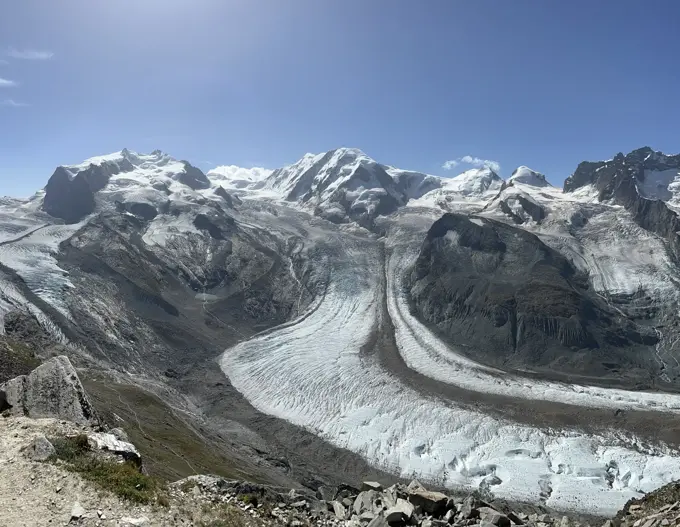 Gletscherpanorama vom Gornergrat