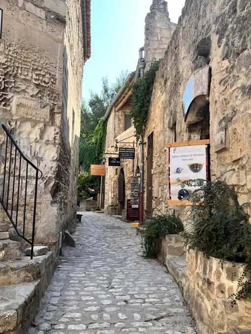 Steingasse in Les Baux-de-Provence