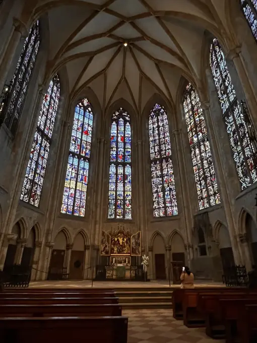 Chorfenster im Ulmer Münster