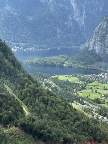 Blick auf Hallstatt am Hallstätter See