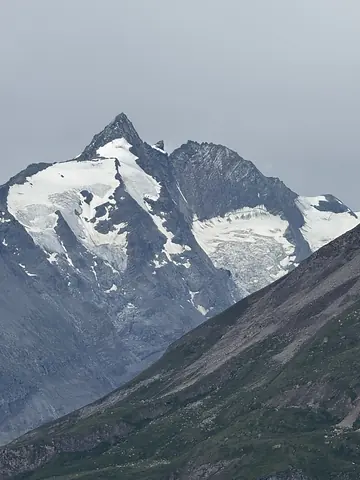 Blick vom Shareck auf den Großglockner