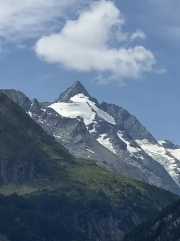 Blick vom Shareck auf den Großglockner