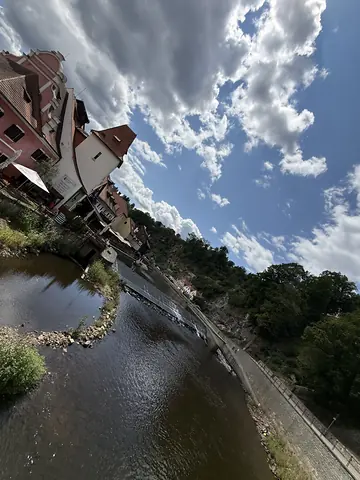 Moldau bei Český Krumlov